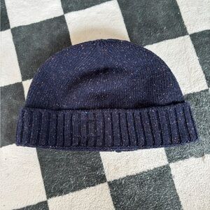 Salewa Navy Blue Knit Beanie